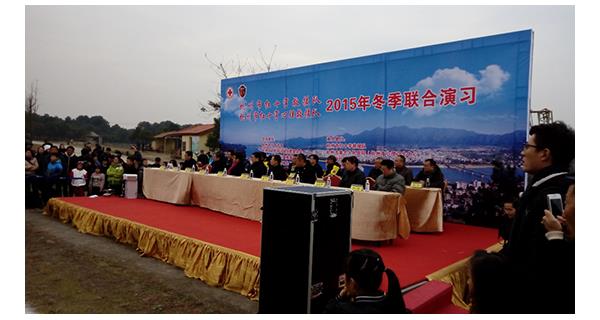 科洛公司應(yīng)邀參加杭州紅十字會(huì)冬季聯(lián)合演習(xí)